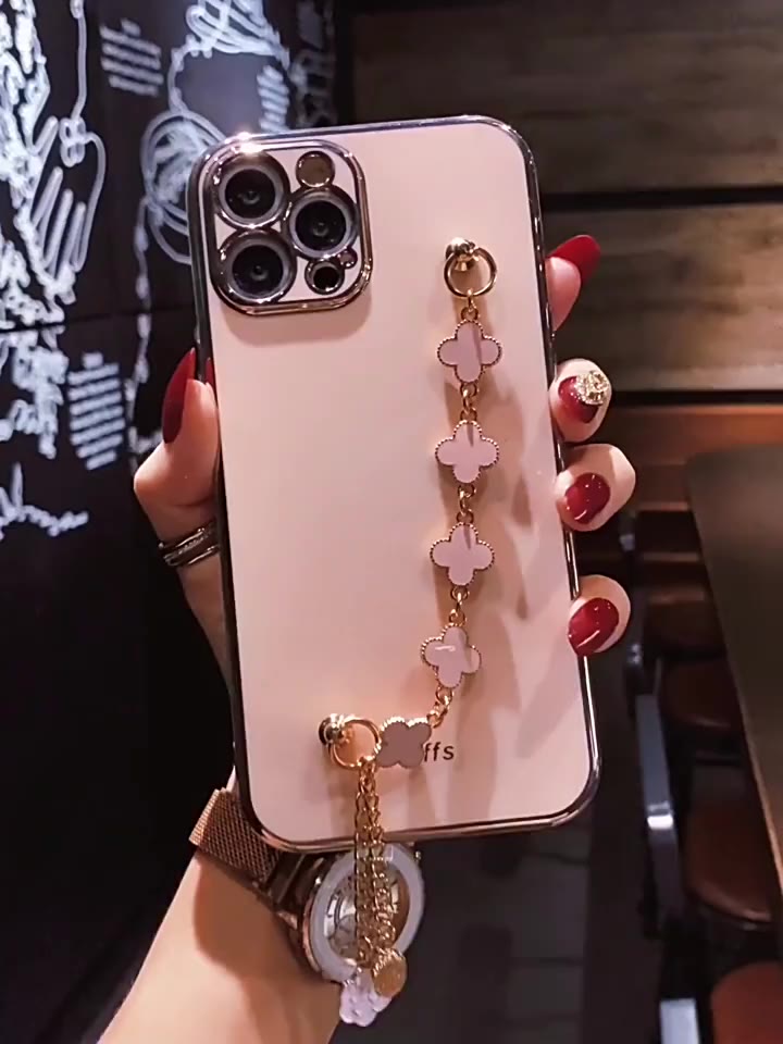 เคสโทรศัพท์-สําหรับ-iphone-14-13-12-pro-max-มือถือ-แบบนิ่ม-กันกระแทก-พร้อมสายรัดข้อมือ