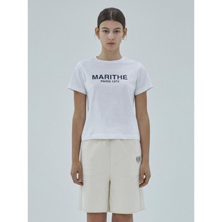 เสื้อยืดผ้าฝ้ายพิมพ์ลายขายดี (พร้อมส่ง) แท้💯 เสื้อ MARITHE FRANCOIS GIRBAUD W Regular Logo