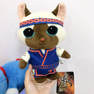 ⭐️ตุ๊กตาแมว Capcom Monster Hunter งานเครื่อง ใส่ถ่าน ลิขสิทธิ์แท้จากญี่ปุ่น 🇯🇵