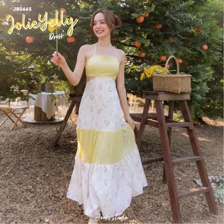 ภาพหน้าปกสินค้า#JBS665 Jolie Yelly Dress ที่เกี่ยวข้อง