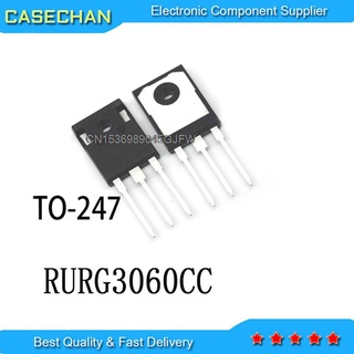 ไดโอดเรียงกระแส RURG3060C RHRG3060C RURG3060 3060 TO-247 30A 600V RURG3060CC 10 ชิ้น