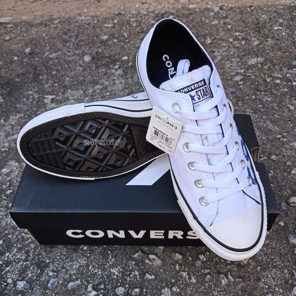 รองเท้าผ้าใบคอนเวิร์ส-converse-all-star-ox-white-16-5431cf9ww-คอนเวิร์ส-พร้อมส่ง