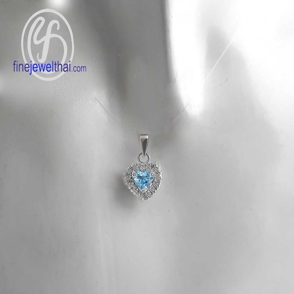 finejewelthai-จี้โทพาซ-โทพาซ-จี้พลอย-พลอยประจำเดือนเกิด-topaz-silver-pendant-birthstone-p1082tp00-ราคาต่อชิ้น