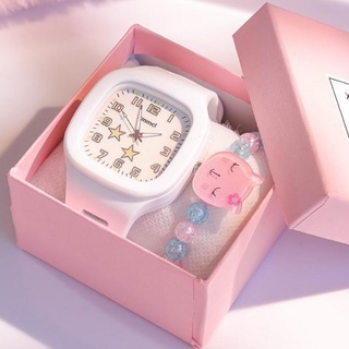 ภาพหน้าปกสินค้า【พร้อมส่ง】นาฬิกาข้อมือควอตซ์ ลายตารางหมากรุก แฟชั่นเรียบง่าย สไตล์เกาหลี สําหรับนักเรียน ที่เกี่ยวข้อง