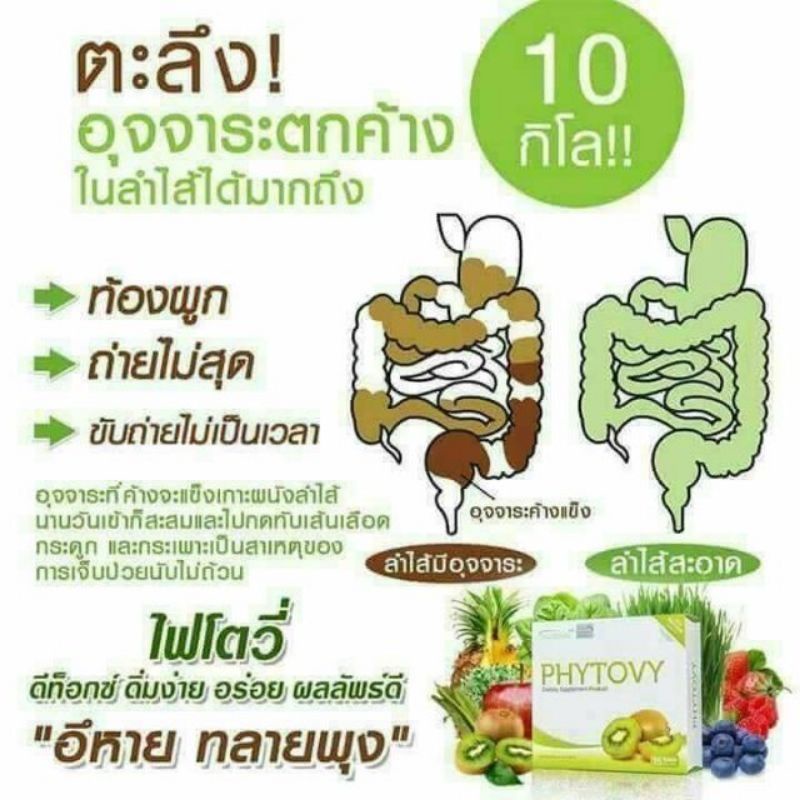 phytovy-ไฟโตวี่-ดีท็อกซ์-7ซอง-ของแท้-100-กรีดโค้ด-ช่วยล้างสารพิษในลำไส้-มี2ขนาด