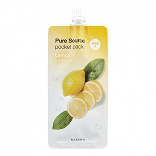 missha-pure-source-pocket-pack-lemon-10ml-มิสชา-เพียว-ซอร์ส-พอคเกต-แพ็ค-เลม่อน-เซรั่มมะนาว-1ซอง