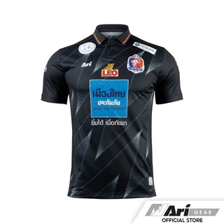 ARI PORT FC 2022/2023 THIRD PLAYER JERSEY - BLACK/ORANGE/BLUE เสื้อฟุตบอล อาริ การท่าเรือ เอฟซี สีดำ