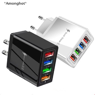 [[Amonghot]] อะแดปเตอร์ฮับชาร์จเร็ว QC 3.0 USB 4 พอร์ต