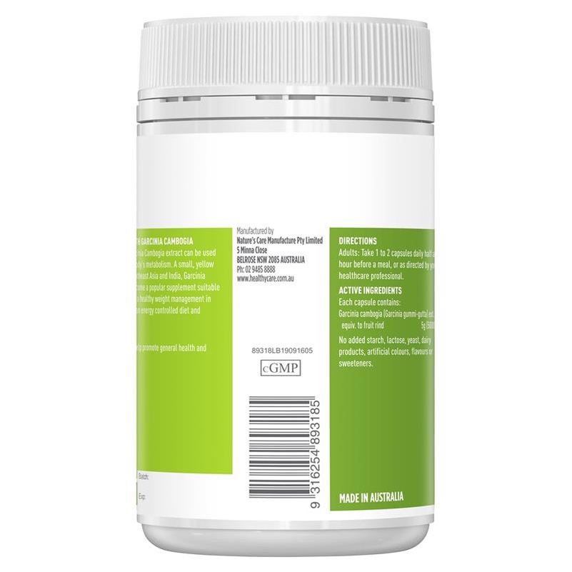 healthy-care-ultra-strength-garcinia-cambogia-100-capsules-สารสกัดจากส้มแขก-ลดไขมันส่วนเกินในร่างกาย