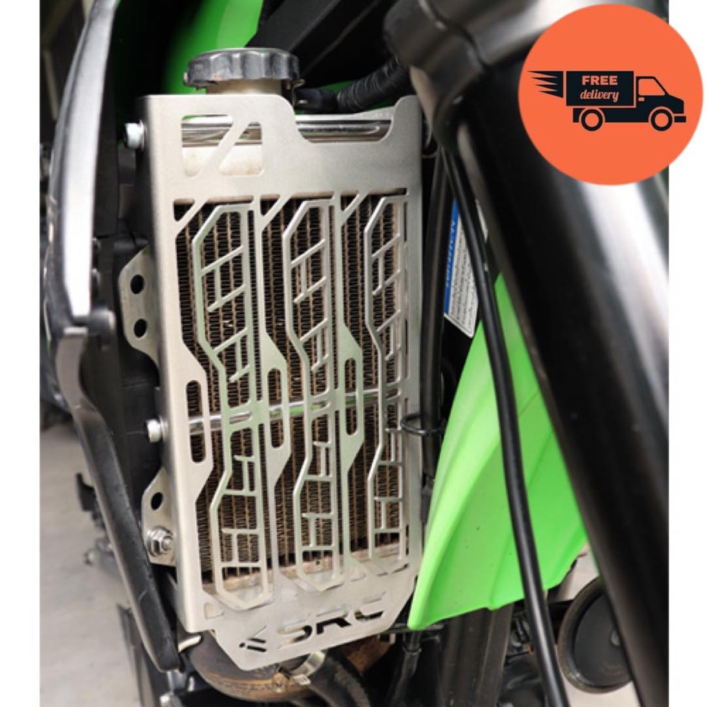 s-การ์ดหม้อน้ำ-สำหรับ-kawasaki-klx-250-d-tracker-250-ส่งฟรี-radiator-guard-for-kawasaki-klx-250-d-tracker-250