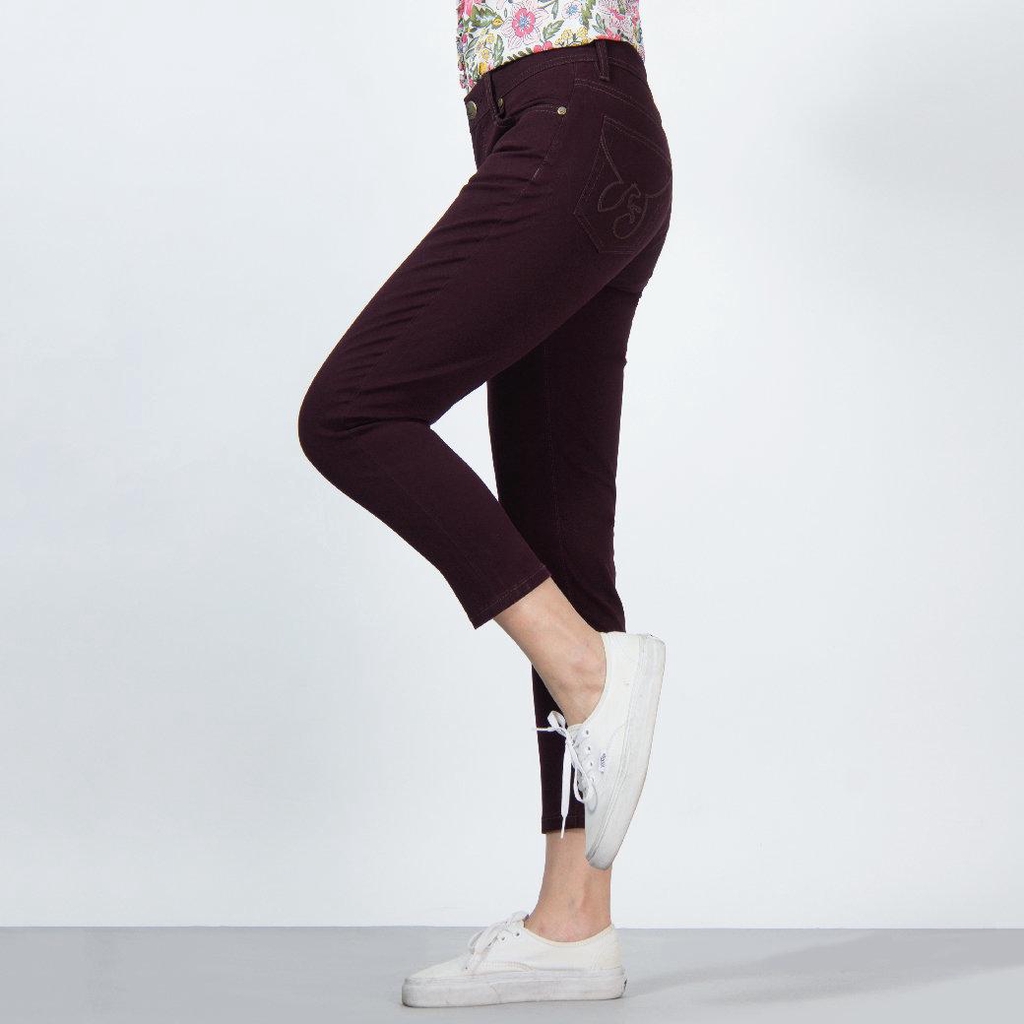 gsp-ankel-length-magic-color-jeans-กางเกงจีเอสพี-กางเกงยีนส์ขายาว-ผ้ายีนส์-สีม่วง-pr3lwi