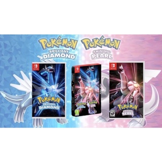 ภาพขนาดย่อของภาพหน้าปกสินค้าNsw : Pokemon BRILLIANT DIAMOND & POKEMON PEARL จากร้าน idkgame บน Shopee