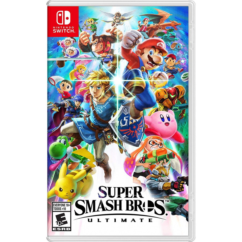 ภาพหน้าปกสินค้าพร้อมส่ง  ผ่อน 0%  NSW SUPER SMASH BROS. ULTIMATE (เกม Nintendo Switch )