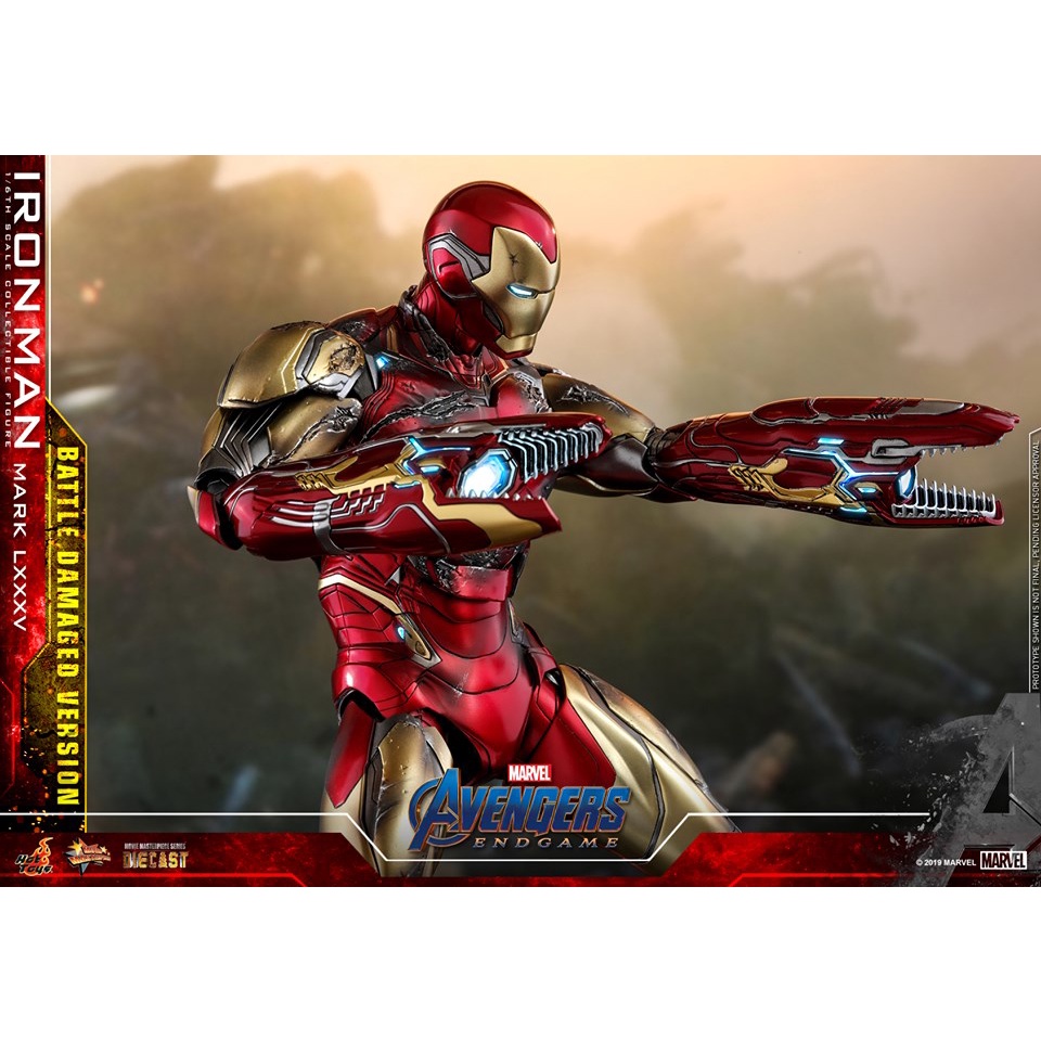 hot-toys-mms543d33-iron-man-mark-85-battle-damaged-version-collectible-figure-avengers-endgame-1-6-diecast-โมเดล-ฟิกเกอร