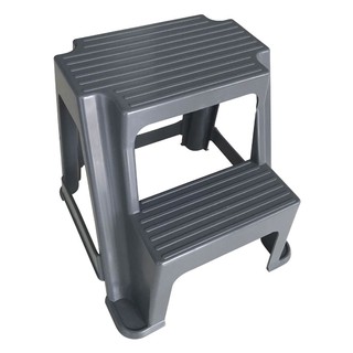 STEP STOOL MATALL MINI 2-STEP GRAY บันไดทางเดียว 2 ขั้น  MINI สีเทา บันไดสเต็ป บันได เครื่องมือช่างและฮาร์ดแวร์ STEP STO