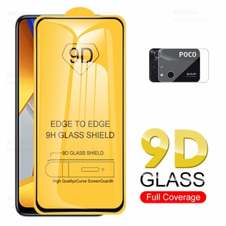ฟิล์มกระจกนิรภัยกันรอยหน้าจอ 9D สําหรับ Xiaomi Poco M4 Pro 4G Little Pocco M 4 PocoM4 M4Pro 5G