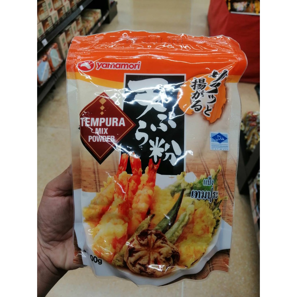 YAMAMORI TEMPURA MIX POWDER แป้งชุปทอด แป้งเทมปุระญี่ปุ่น 400G Shopee