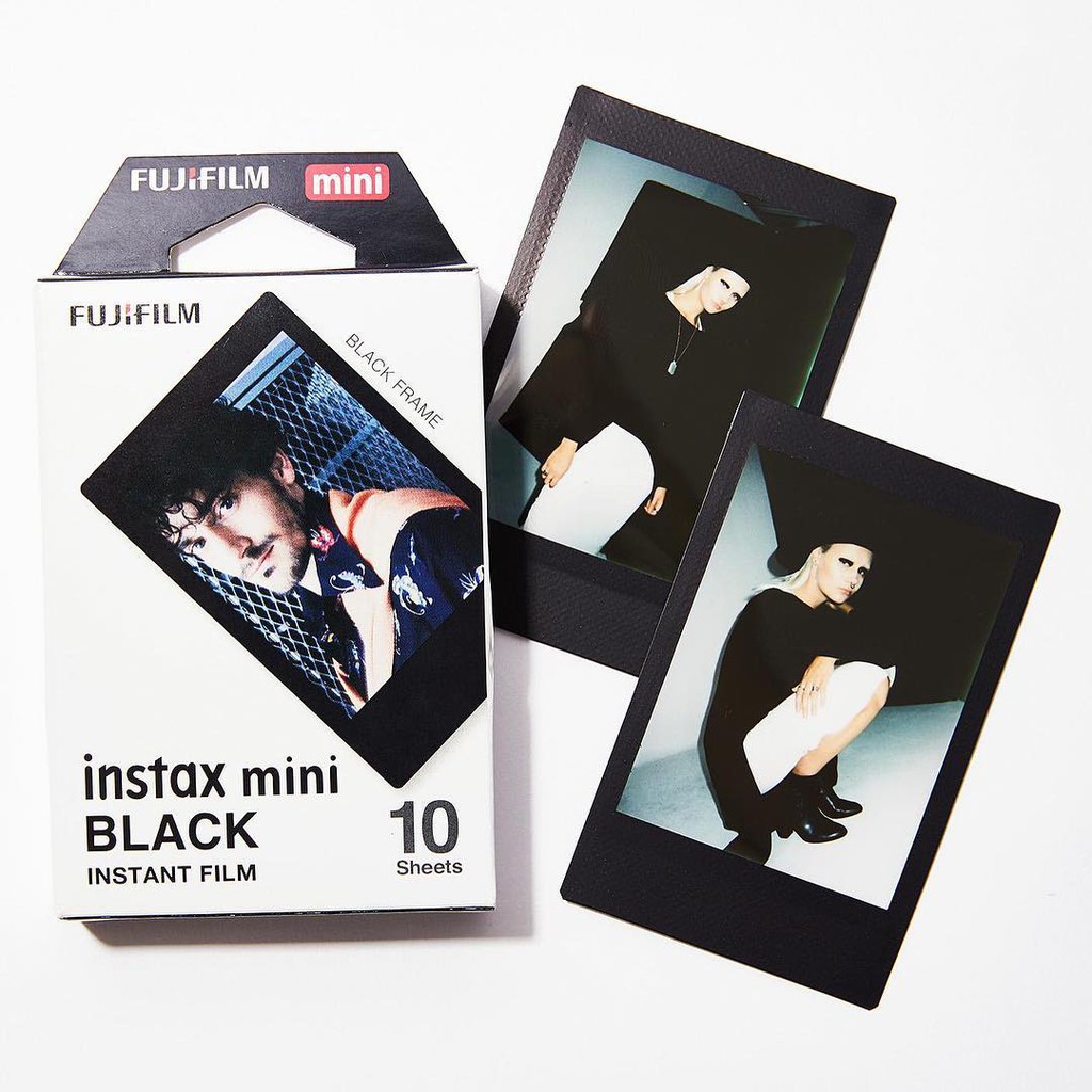 ภาพหน้าปกสินค้าฟิล์ม Polaroid Fujifilm Instax Film - Black จากร้าน best2home บน Shopee