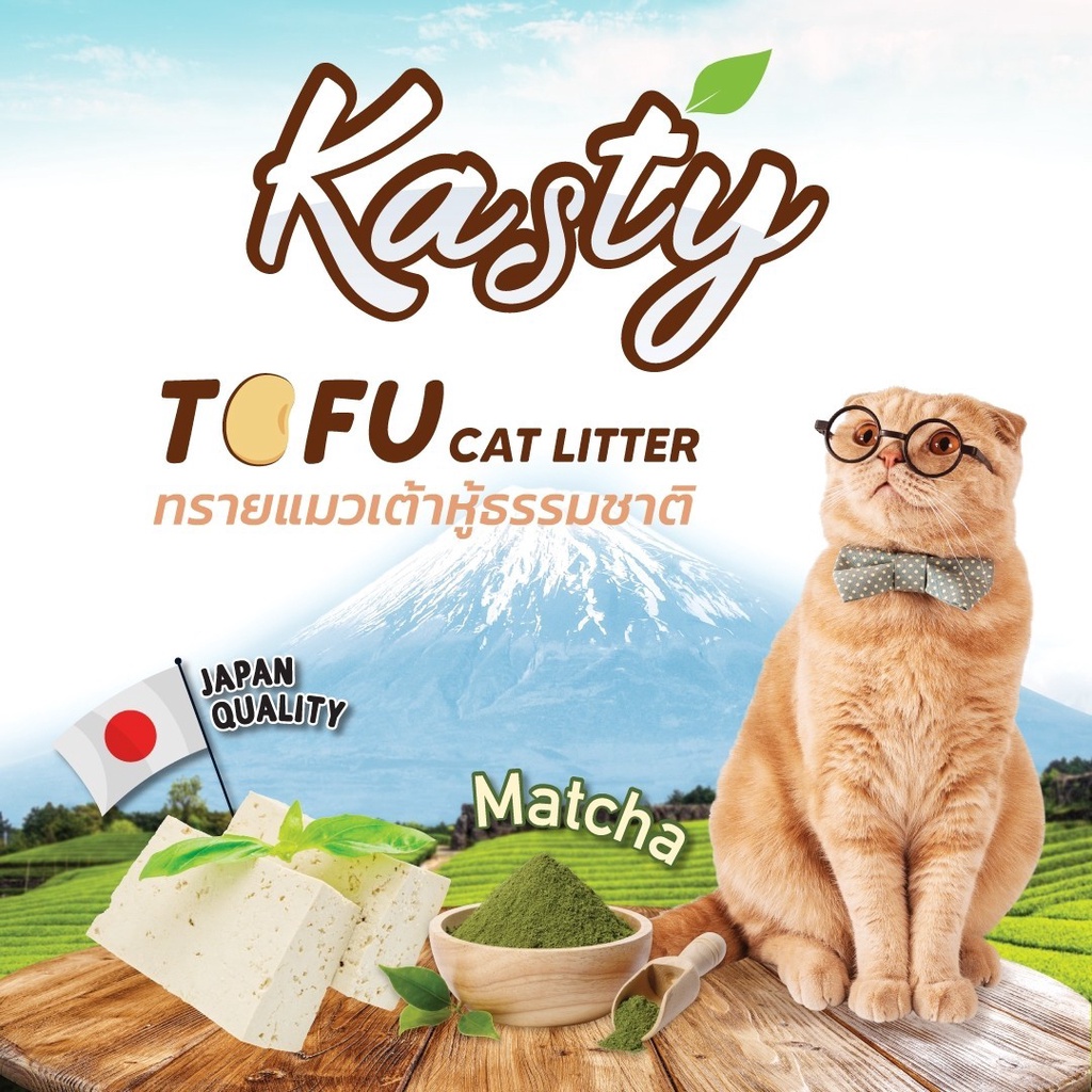 10ลิตร-ทรายแมวเต้าหู้-kasty-แคสตี้-ทราย-kanimal-ทรายเต้าหู้ที่ดีที่สุด-kasty-tofu-ทรายชาเขียว