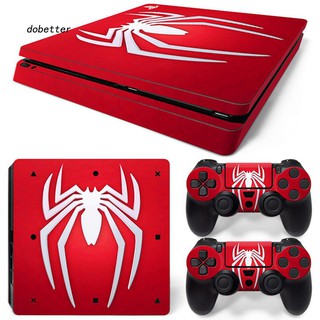 Dobt_fashion Spider-Man สติ๊กเกอร์ตกแต่งสำหรับ Sony Playstation 4 PS 4 Slim