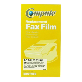 แฟ็กซ์ฟิล์ม สำหรับ BROTHER FAX FILM รุ่น PC-201 / PC-202RF หมึกพิมพ์เครื่องโทรสาร ใช้กับรุ่น BROTHER 1030 มีใบกำกับภาษี