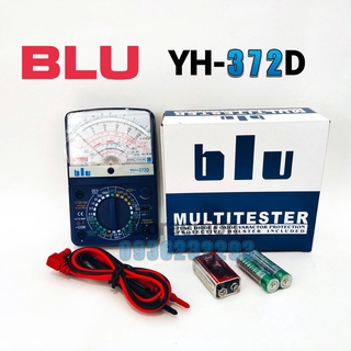 BLU YH-372D Multimeter มัลติมิเตอร์อนาล็อค มัลติมิเตอร์แบบเข็ม มิเตอร์วัดไฟ มัลติมิเตอร์ดิจิตอล