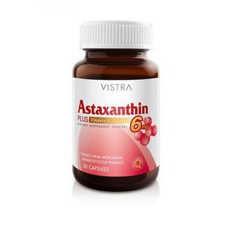 TT VISTRA Astaxanthin 4 MG 30 เม็ด/6MG 30 เม็ด