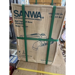 ก็อกน้ำหางแดง Sanwa 3/4” 1กล่องมี 10 ตัว