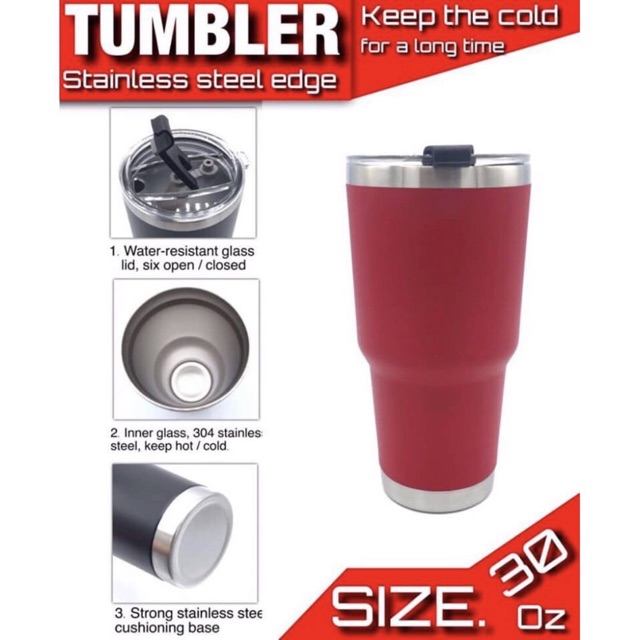 tumbler-30oz-แก้วเก็บความเย็น-12-24-ชม