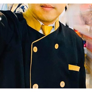 ภาพหน้าปกสินค้าชุดพนักงาน เชฟซูชิ WASHI สีดำ-ทอง ซึ่งคุณอาจชอบราคาและรีวิวของสินค้านี้