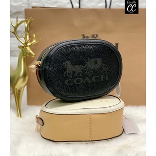 (แท้ 💯%‼) COACH Camera Bag In Colorblock