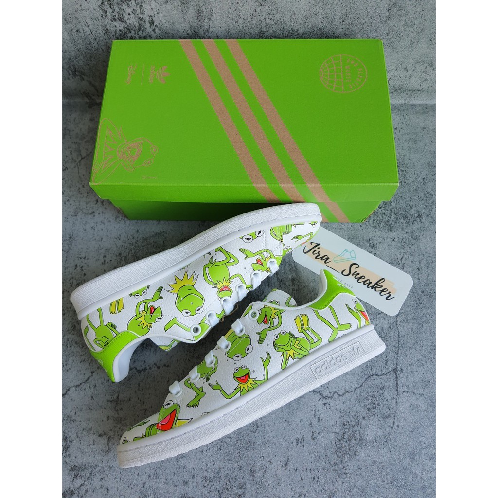 ADIDAS STAN SMITH ''KERMIT THE FROG'' UNISEX (FZ2707) | Shopee Thailand