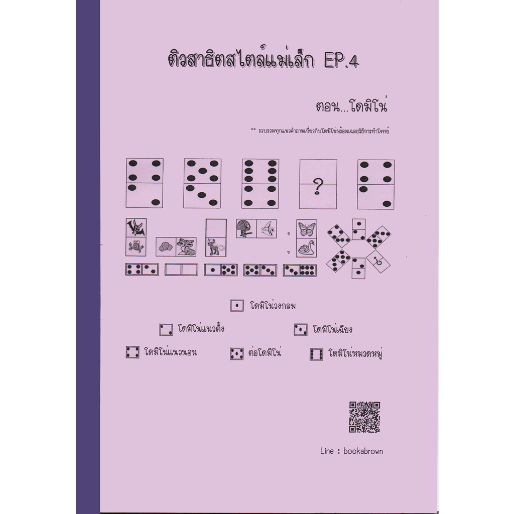 ติวสาธิตสไตล์แม่เล็ก-ep-4-โดมิโน่-หัวข้อสาธิต-โดมิโน่