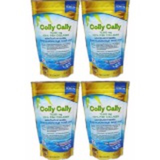 Colly Cally คอลลาเจนแท้ชนิดแกรนูล 75,000 mg. Fish Collagen 100%( 4 ถุง )