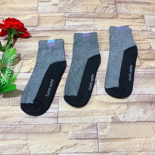 ภาพสินค้าถุงเท้าทำงานผ้าหนา ใส่สบาย ถุงเท้าผู้ชาย (คู่9บาท) จากร้าน i.love.socks บน Shopee ภาพที่ 4