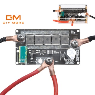 DIYMORE  บอร์ดเชื่อมต่อแบตเตอรี่  PCB อุปกรณ์เสริมสําหรับเครื่องเชื่อม DC 12V 18650 แผงวงจรเครื่องเชื่อมจุดเก็บพลังงานแบตเตอรี่พร้อมตัวเครื่อง