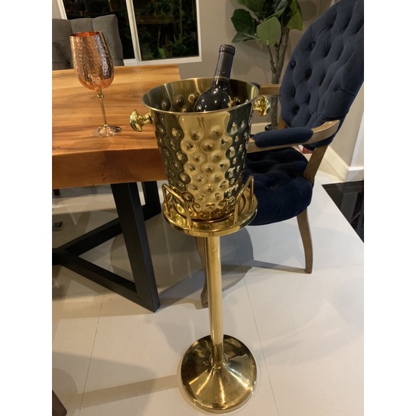 gold-winebucket-with-stand-champagne-bucket-with-stand