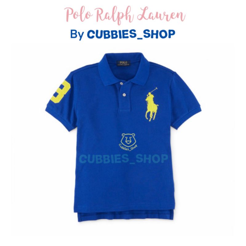 Polo Ralph Lauren Big Pony Cotton Polo Shirt Shopee Thailand