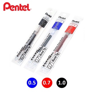 Pentel ไส้ปากกาหมึกเจล เพนเทล Energel LRN4,LRN5,LR7,LR10 สีดำ,สีน้ำเงิน,สีแดง