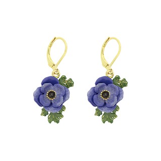 Good After Nine - Anemone Earrings Violet ต่างหูแอนนีโมนีสีม่วง