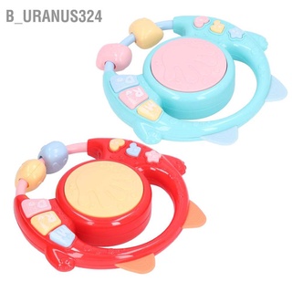 B_uranus324 Baby Drum Piano Toys Multifunctional Infant Teether Rattle Early Educational