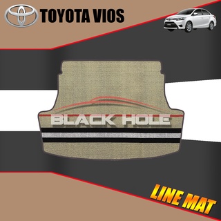 Toyota Vios ปี 2017 - ปีปัจจุบัน Blackhole Trap Line Mat Edge (Trunk ที่เก็บสัมภาระท้ายรถ)