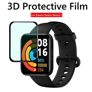 ฟิล์ม 3D สําหรับ Mi Redmi Watch 2 / ตัวป้องกันหน้าจอ ป้องกันรอยขีดข่วน PMMA ฟิล์ม / สายนาฬิกาอัจฉริยะ ฝาครอบป้องกันเต็มรูปแบบ
