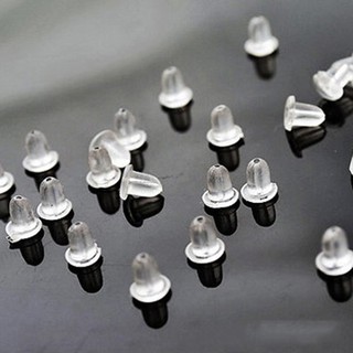 Fashion ears blocked Ear Earring Post Selling Backs Rubber Soft Rubber Nuts Stoppers