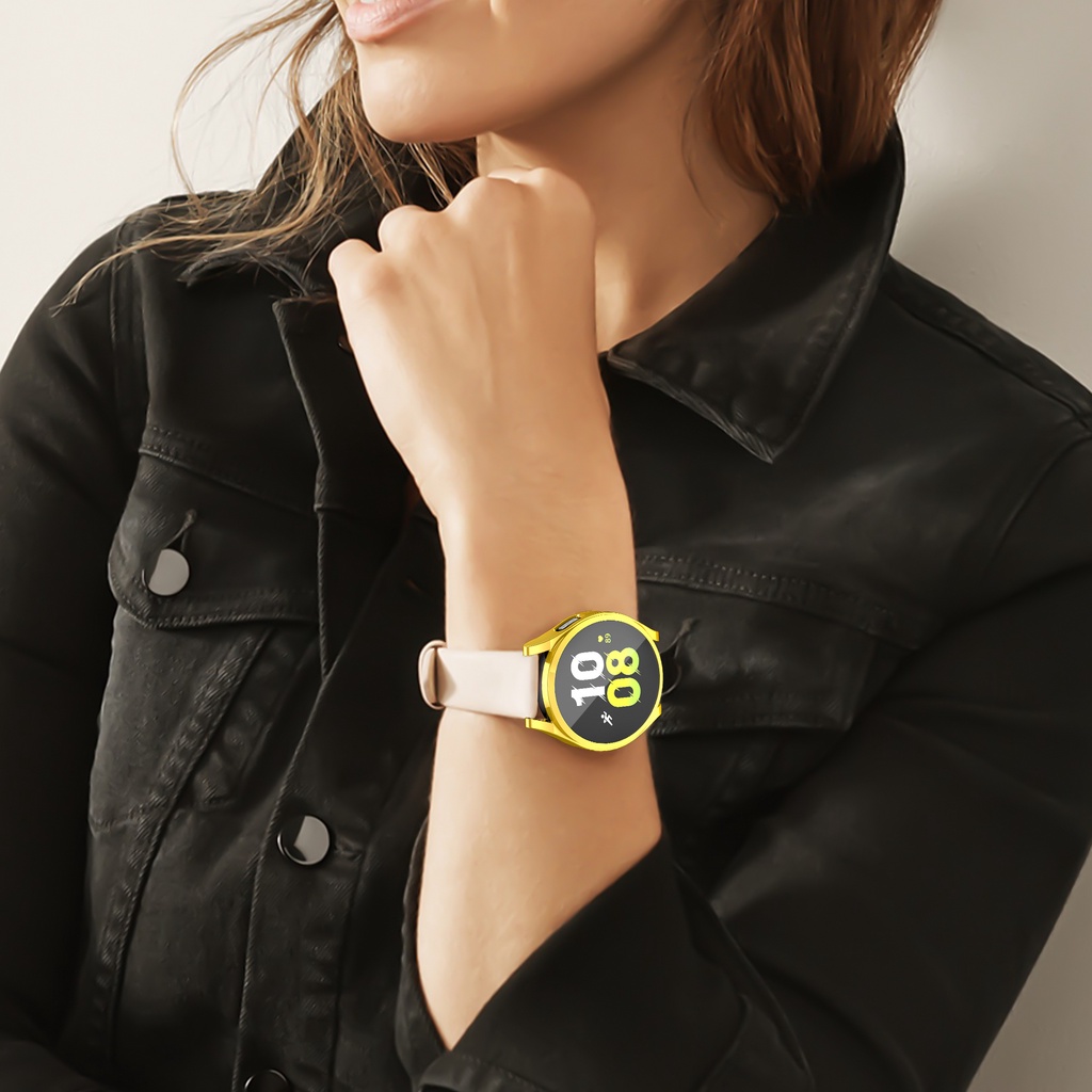 ภาพประกอบคำอธิบาย Tpu เคสชุบไฟฟ้า ป้องกัน สําหรับ Samsung Galaxy Watch 5 40 มม. 44 มม. 45 มม.
