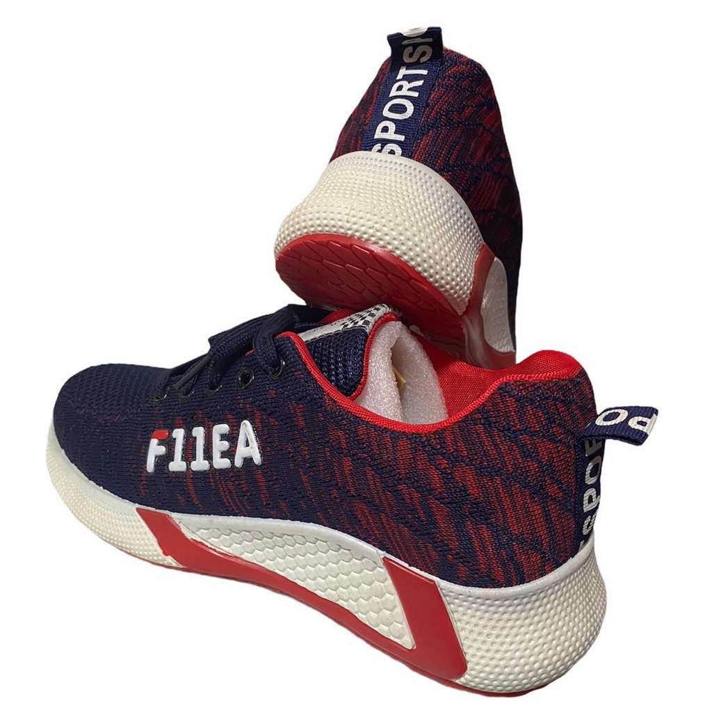 รองเท้าผ้าสำหรับผู้ชาย-fila-0005-สีดำ-แดง