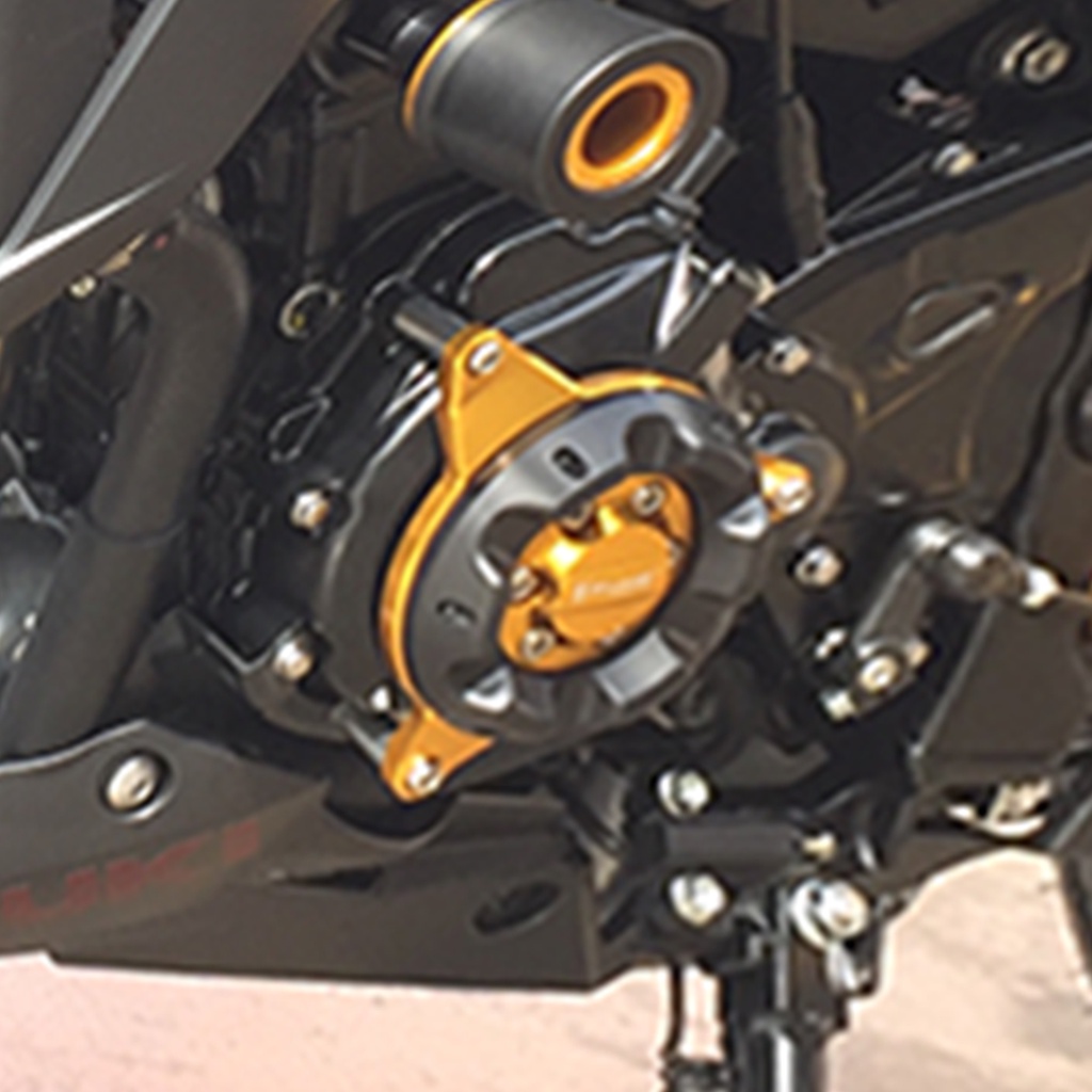 กันล้ม-ครอบเครื่อง-ครอบแคร้งเครื่อง-suzuki-gsx-s750-ของแต่ง-gsx750-จำหน่ายทั้งปลีกและส่ง