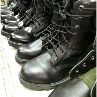 ภาพขนาดย่อของภาพหน้าปกสินค้ารองเท้า จังเกิ้ล รุ่น อส. พื้นหนา รองเท้าทหาร จากร้าน ddt.seng บน Shopee