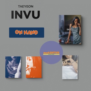 [พร้อมส่ง/ส่งของได้ทุกวัน] TAEYEON :The 3rd Album "INVU" envy ver.