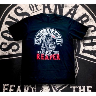 sons of anarchy เสื้อยืด cotton💯